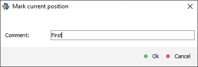 mark current position window of hexadecimal viewer of raise data recovery software