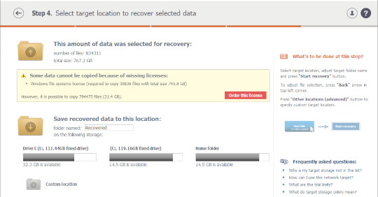 guía de cómo obtener licencia adecuada para programa raise data recovery