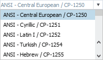 encoding box of contextual line at the bottom of hexadecimal viewer in raise data recovery program