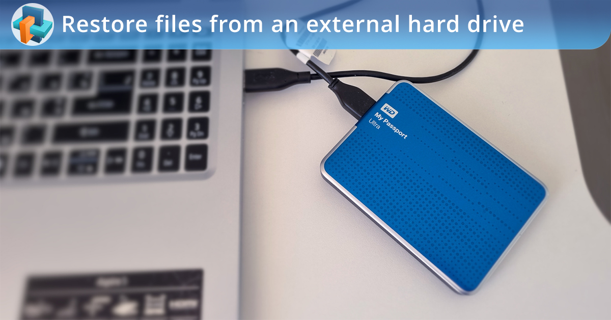 How to recover data from an external hard drive