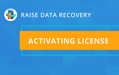 video guide on how to activate raise data recovery license