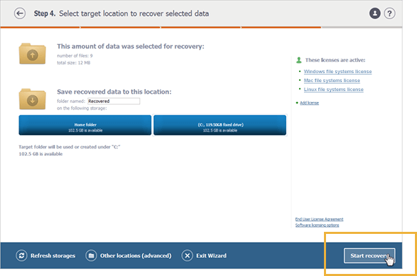 Ordering and activating licenses